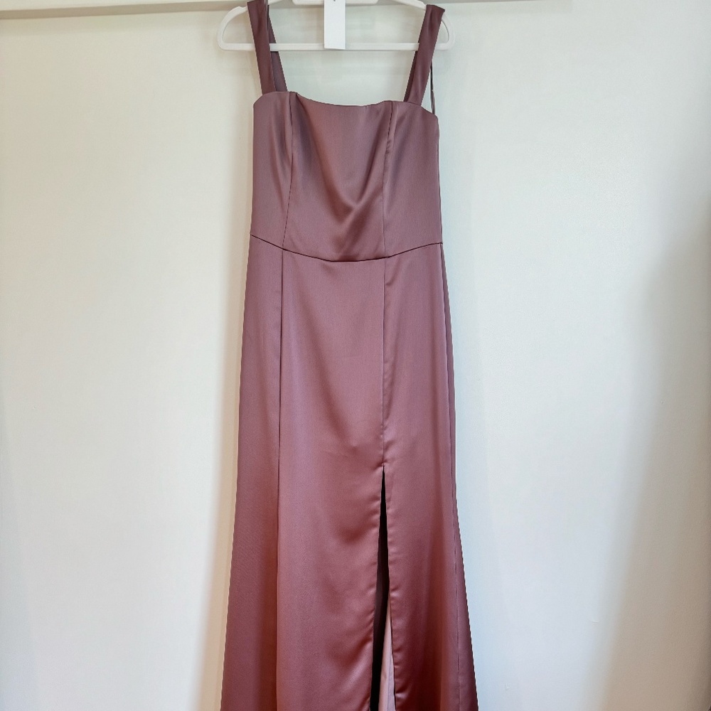 Amsale - GB188S - Mauve Bridesmaid Dress - 14